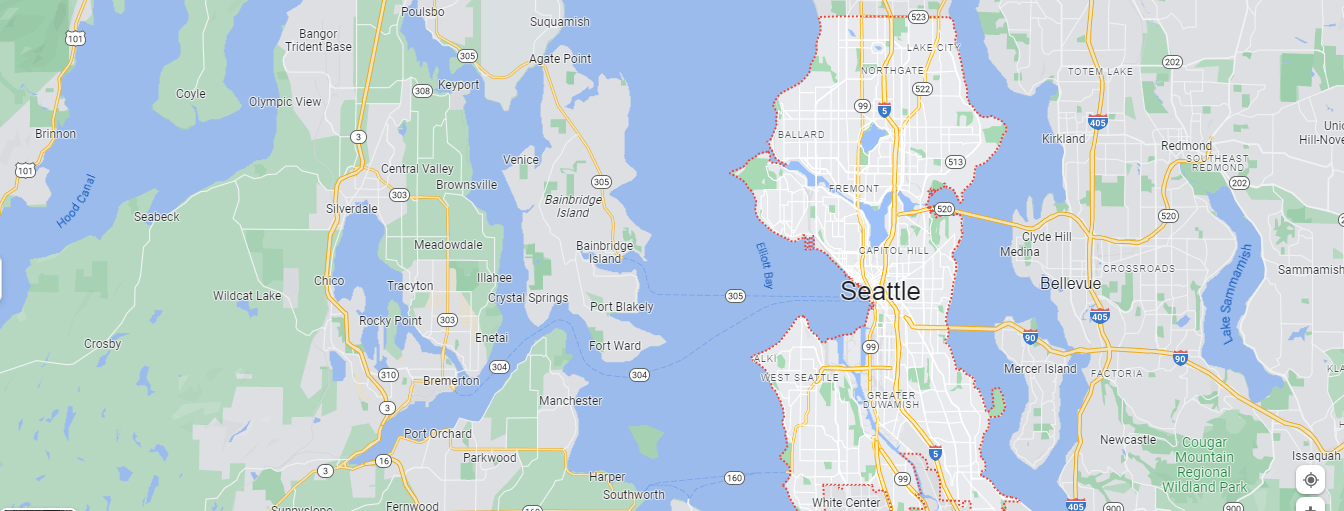 google map seattle